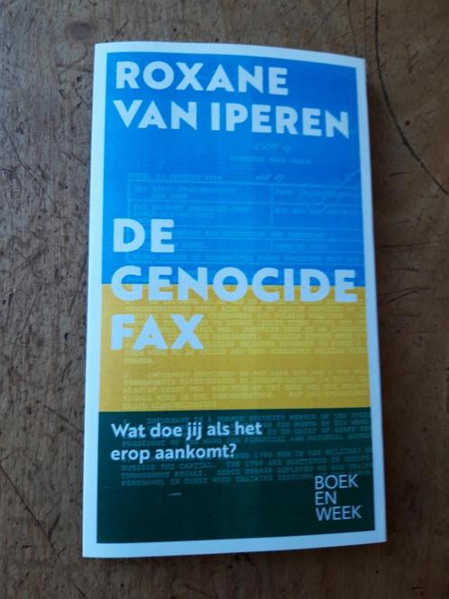 Roxane van Iperen - De genocidefax, Boeken, Literatuur, Nieuw, Nederland, Ophalen of Verzenden