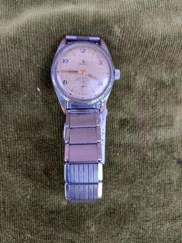 Mechanisch polshorloge merk Pronto Watch, ca.1960. beschikbaar voor biedingen