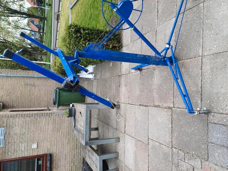 Te huur platenlift, Doe-het-zelf en Verbouw, Lieren en Takels, Gebruikt, Ophalen