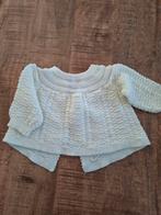 Vintage truitje en cape met mutsje, Kinderen en Baby's, Babykleding | Maat 62, Ophalen of Verzenden, Gebruikt, Meisje, Truitje of Vestje
