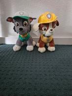 Paw Patrol Knuffels - Rocky & Rubble, Ophalen of Verzenden, Zo goed als nieuw, Hond