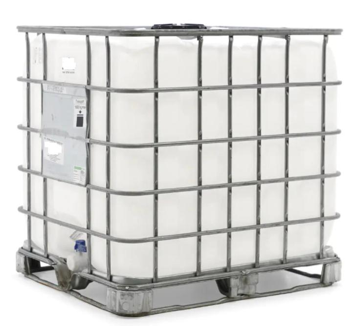 IBC 1000 liter, Tuin en Terras, Regentonnen, Gebruikt, Overige materialen, 150 liter of meer, Met kraantje, Ophalen