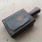 OLD NATURAL SHARPENING STONE 1900 ERA ORIGINAL BASE STONE, Antiek en Kunst, Verzenden