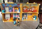 Playmobil meeneemhuis huis getint gezin poes speelklaar, Kinderen en Baby's, Speelgoed | Playmobil, Ophalen of Verzenden, Gebruikt