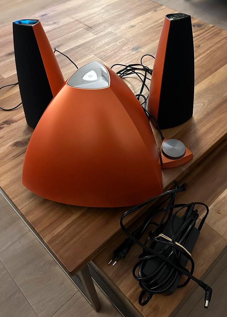 Edifier - e3350 multimedia luidsprekers, Computers en Software, Pc speakers, Gebruikt, Ophalen of Verzenden