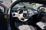 Fiat 500 C 0.9 TwinAir Lounge|86PK|HALF LEER|CABRIO|AIRCO|PA, Euro 5, 86 pk, Cabriolet, Leder en Stof