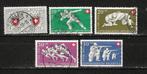 Zwitserland 545-549, Ophalen of Verzenden, Gestempeld