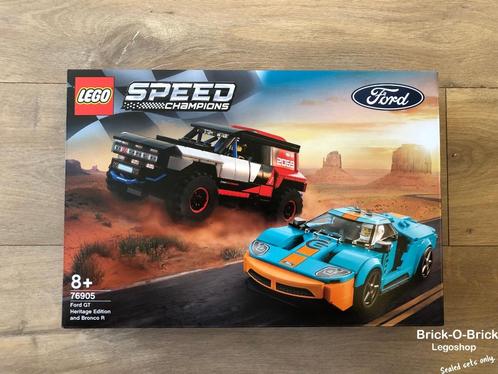 Lego 76905 Ford Gt Heritage Edition & Bronco R nieuw in doos, Kinderen en Baby's, Speelgoed | Duplo en Lego, Nieuw, Lego, Complete set