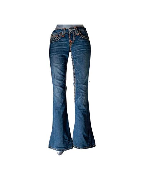 Zeldzame Vintage True Religion Joey Super T w25 / XXS /EU 32, Kleding | Dames, Spijkerbroeken en Jeans, Zo goed als nieuw, W27 (confectie 34) of kleiner
