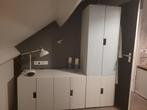 Kinderkamer STUVA - opbergcombinatie (nu: SMASTAD)/bureau, Ophalen, Zo goed als nieuw, Jongetje of Meisje