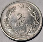 Turkije 2½ Lira 1976 - Atatürk, Ophalen of Verzenden, Midden-Oosten, Losse munt