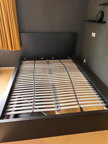 Ikea bed Malm zwart - afbeelding 2