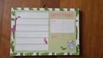 Nieuwe weekplanner voor kinderen Hema, Diversen, Agenda's, Ophalen of Verzenden, Nieuw