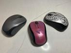 Draadloze Logitech muizen in excellent used condition, Computers en Software, Muis, Gebruikt, ‘LOGITECH’, Rechtshandig