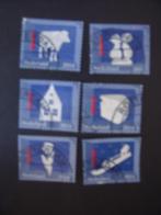 6 x Nederland 2014 Nederlandse iconen gestempeld i.p.s., Ophalen of Verzenden