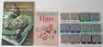 12 stuks Fimo Klei en 2 stuks hobby boekjes  _ Set A, Ophalen of Verzenden, Nieuw, Materiaal
