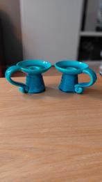 2 Accolay kandelaars, Ophalen of Verzenden