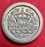 5 cent 1907. Unc., Ophalen of Verzenden, Koningin Wilhelmina, 5 cent, Losse munt
