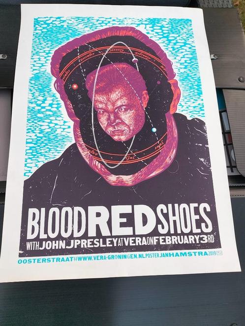 Zeefdruk Vera poppodium Groningen, Antiek en Kunst, Kunst | Litho's en Zeefdrukken, Ophalen of Verzenden
