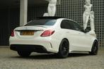 Mercedes C63 S AMG 510PK/Pano/Burmester/org NL!, Auto's, Automaat, Achterwielaandrijving, 510 pk, Wit