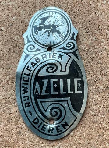 Fiets Balhoofdplaatje - GAZELLE Rijwielfabriek Dieren. beschikbaar voor biedingen