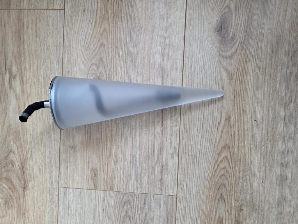 Design Tuinfakkel van MENU – Wit Mat Glas – Nieuw, Ophalen, Nieuw