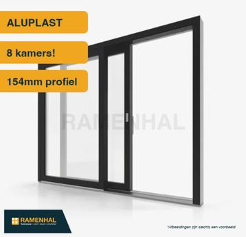 Aluplast Smart-slide NEO schuifraam, kozijn, kunststof deur beschikbaar voor biedingen