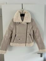 Teddy Biker Jacket - Nieuw met prijskaartje!, Ophalen of Verzenden, Nieuw, Maat 36 (S), Beige