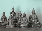 6x oude Boeddha brons collectie, Ophalen of Verzenden