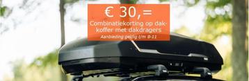 Thule Force 3 dakkoffer — € 30 korting — diverse maten beschikbaar voor biedingen