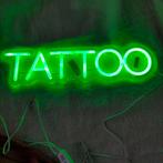 neon verlichting led 'Tattoo' groen, kleurintensiteit, Ophalen of Verzenden, Nieuw, Lichtbak of (neon) lamp