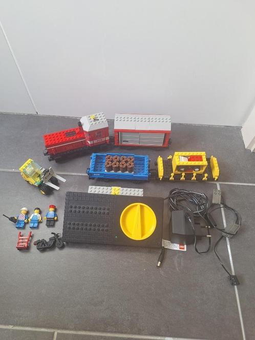 LEGO grote trein set - 4563 - 4539 - 4531 - 4515, Kinderen en Baby's, Speelgoed | Duplo en Lego, Zo goed als nieuw, Lego, Complete set