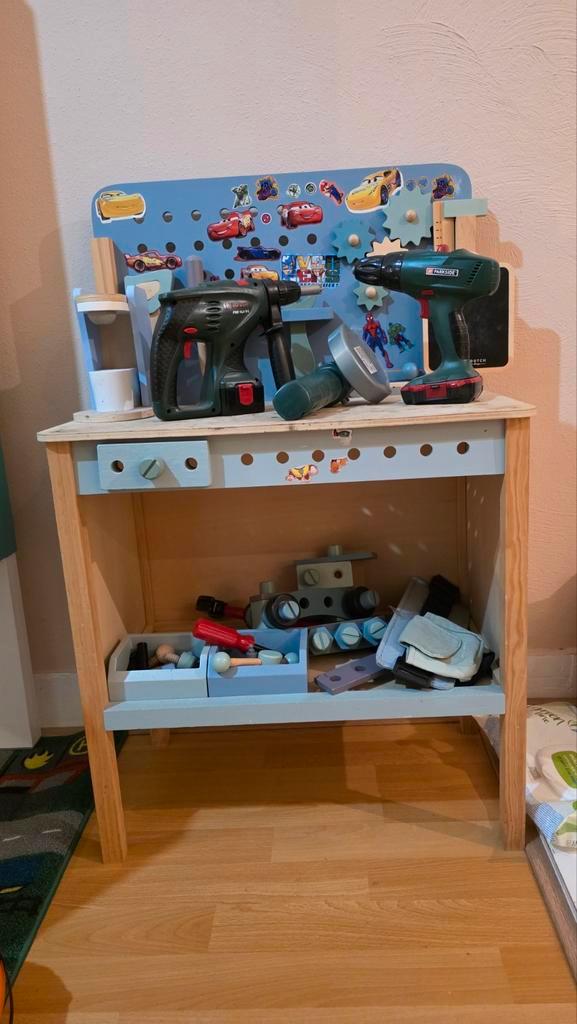 Little Dutch werkbank met gereedschap machines, Kinderen en Baby's, Speelgoed | Houten speelgoed, Ophalen