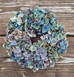 Hortensia krans, Huis en Inrichting, Woonaccessoires | Kransen, Ophalen, Zo goed als nieuw