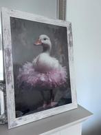 Schattig Eendje in Tutu -  ingelijst, Antiek en Kunst, Kunst | Schilderijen | Klassiek, Ophalen