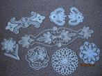 8 kleedjes - macramé haken - Roemeense handarbeid - 1gratis, Ophalen of Verzenden, Zo goed als nieuw