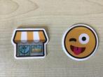 2 Jumbo Smiles. Herplakbare stickers. Nieuw. Gratis., Verzamelen, Supermarktacties, Jumbo, Ophalen of Verzenden
