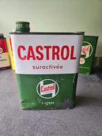 Vintage Castrol Olieblik 2 Liter garageblik, Ophalen of Verzenden