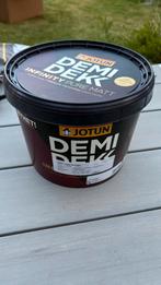 Jotun Demidekk infinity pure matt | kleur Tsjaerebrun, Doe-het-zelf en Verbouw, Verf, Beits en Lak, Minder dan 5 liter, Ophalen of Verzenden