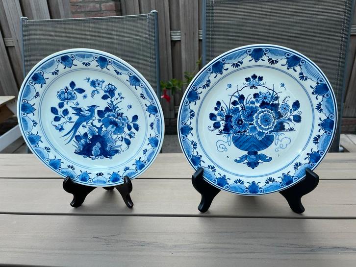 Delfts Blauw Wandborden Porceleyne Fles, Antiek en Kunst, Antiek | Wandborden en Tegels, Ophalen of Verzenden