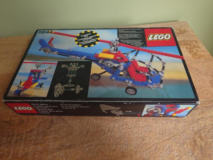 Lego Technic 8844 Helicopter – Expert Builder – met doos, Kinderen en Baby's, Speelgoed | Duplo en Lego, Gebruikt, Lego, Complete set
