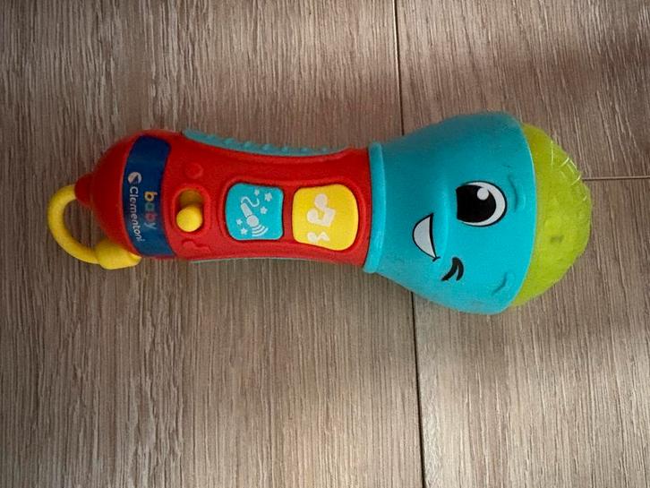 Clementoni Microfoon, Kinderen en Baby's, Speelgoed | Knuffels en Pluche, Zo goed als nieuw, Overige typen, Ophalen