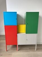 Metalen kastjes in diverse kleuren, Huis en Inrichting, Kasten | Overige, Ophalen, Zo goed als nieuw