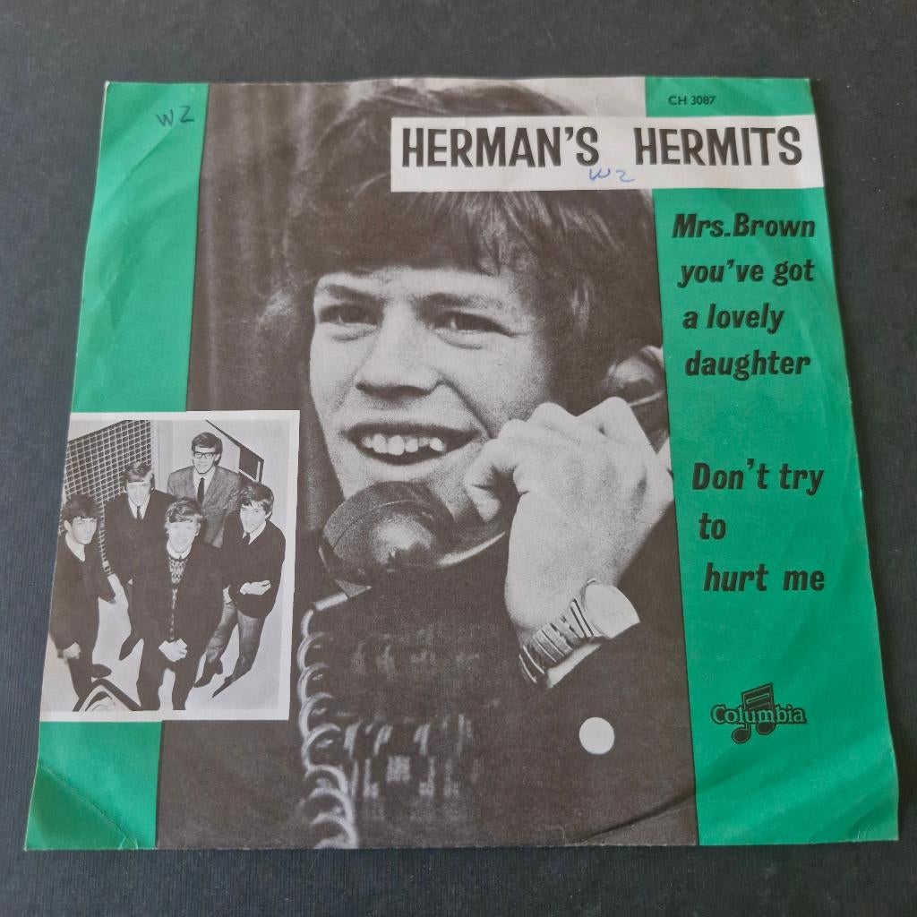 herman's hermits; mrs. brown you've got a lovely daughter 7, Gebruikt, Verzenden, Overige genres, 7 inch