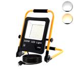 100W LED Bouwlamp met Statief, Doe-het-zelf en Verbouw, Bouwverlichting, Verzenden, Lamp met armatuur, 50 tot 200 watt, Nieuw