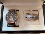 Thomas Earnshaw Flinders Horloge bruin, Overige merken, Leer, Staal, Polshorloge