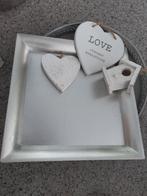 ONDERZETSCHALEN, 2 STUKS EN DECORATIES, Huis en Inrichting, Woonaccessoires | Overige, Ophalen of Verzenden, Gebruikt