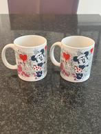 2 Minnie mouse mokken, Verzenden, Zo goed als nieuw, Overige stijlen, Kop(pen) en/of Schotel(s)