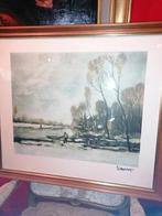 Albert Saverijs 1886-1964 litho, Ophalen of Verzenden