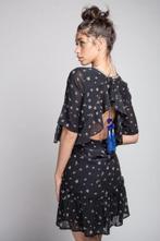 Wanderlust jurk zwart met blauw maat l , nieuw, Verzenden, Zwart